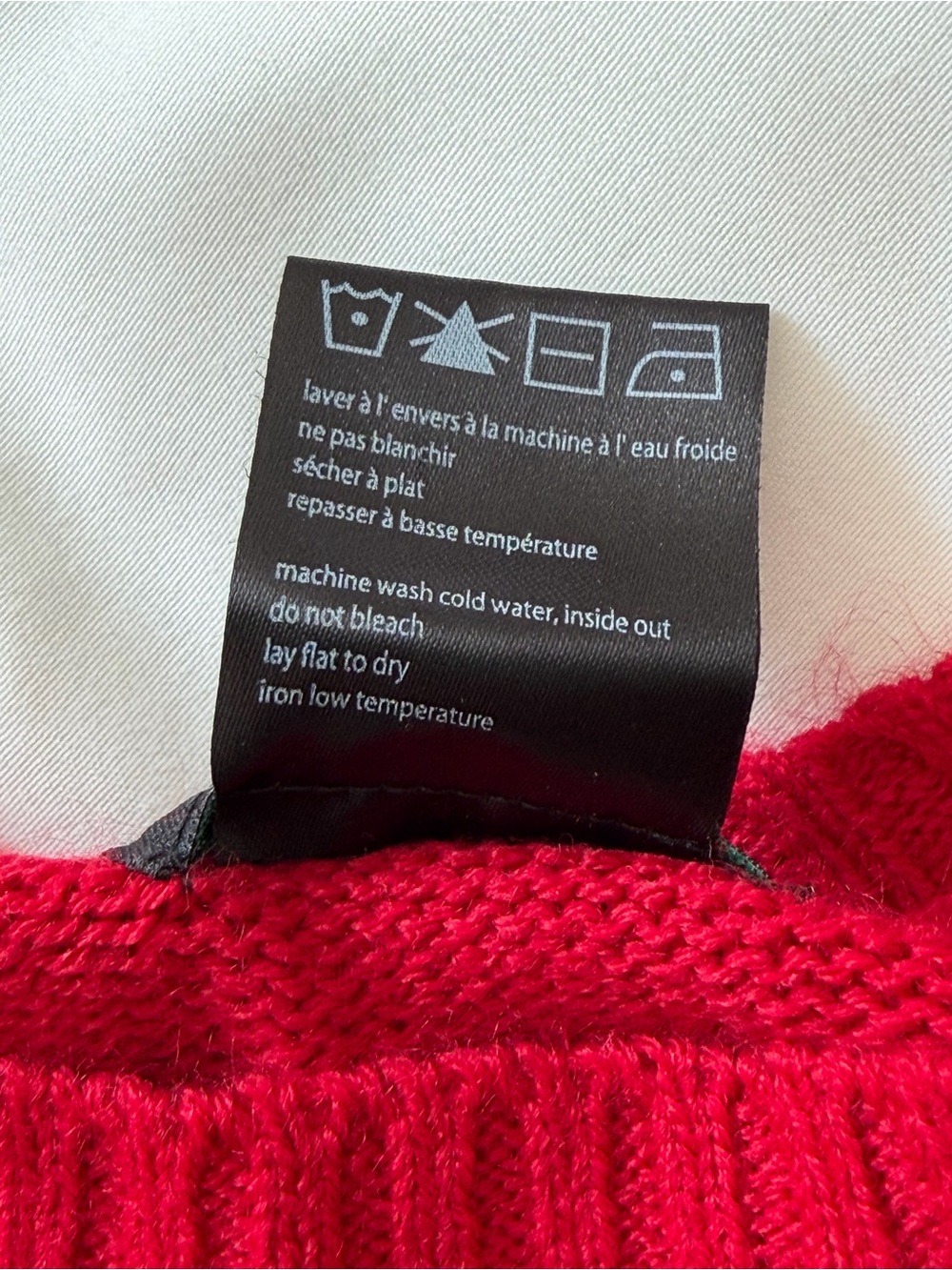 Guilt Knitware Red Holiday Reindeer Sweater - Women - Picture 4 of 6